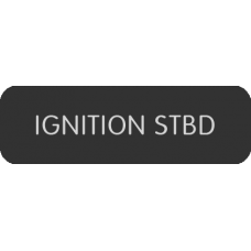 Blue Sea Systems Panel Label Ignition Stbd