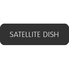 Blue Sea Systems Panel Label Satellite Dish