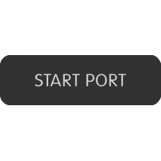 Blue Sea Systems Panel Label Start Port