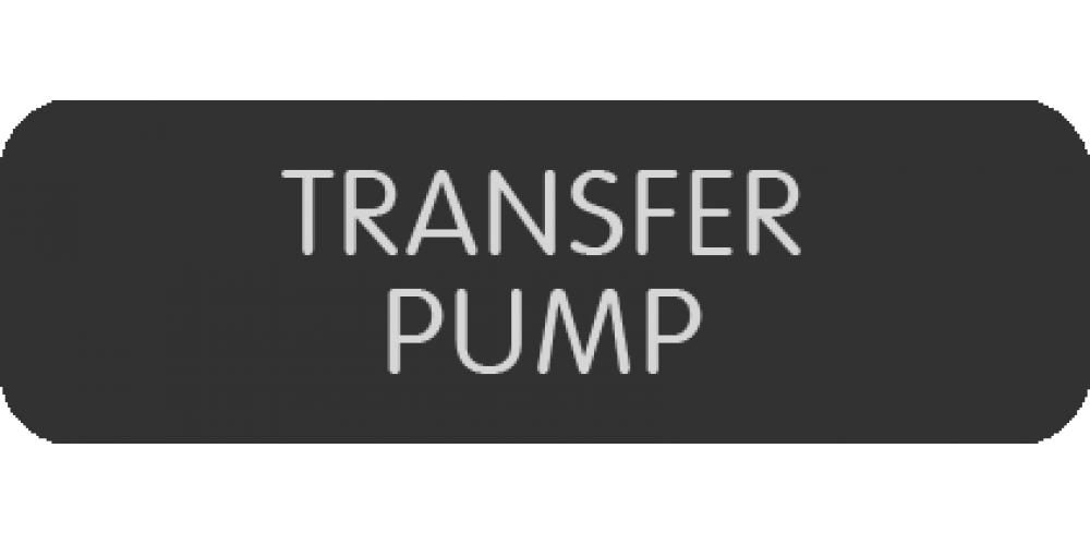 Blue Sea Systems Panel Label Transfer Pump