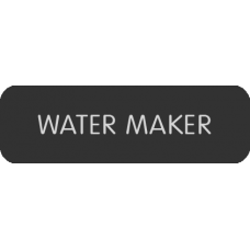 Blue Sea Systems Panel Label Water Maker