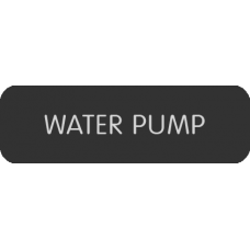 Blue Sea Systems Panel Label Water Pump