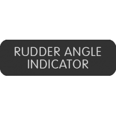 Blue Sea Systems Panel Label Rudder Angle Ind