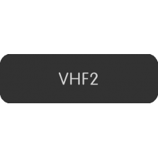 Blue Sea Systems Panel Label Vhf2