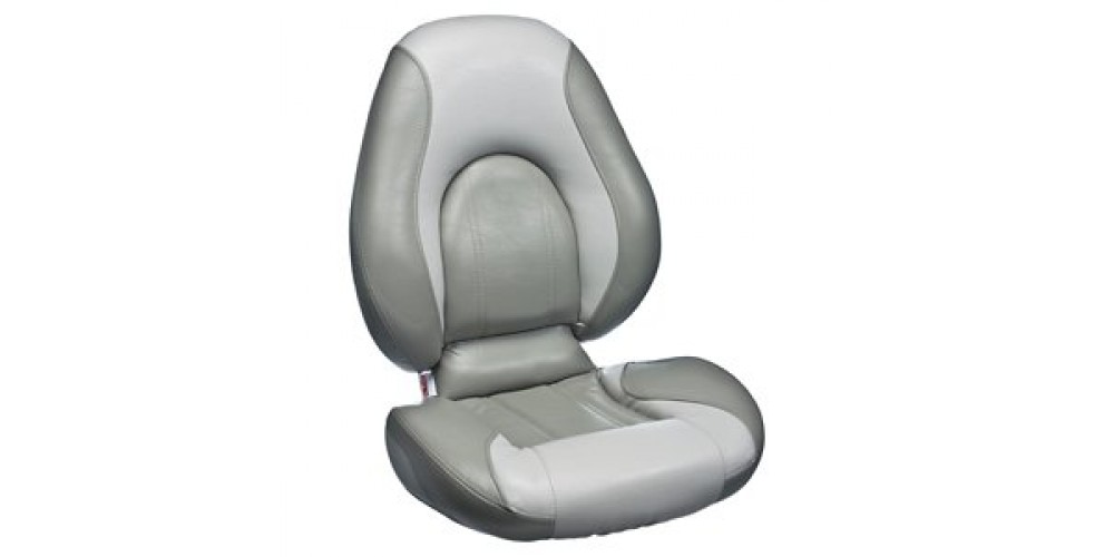 Attwood Centric Seat Br Wht/Gry