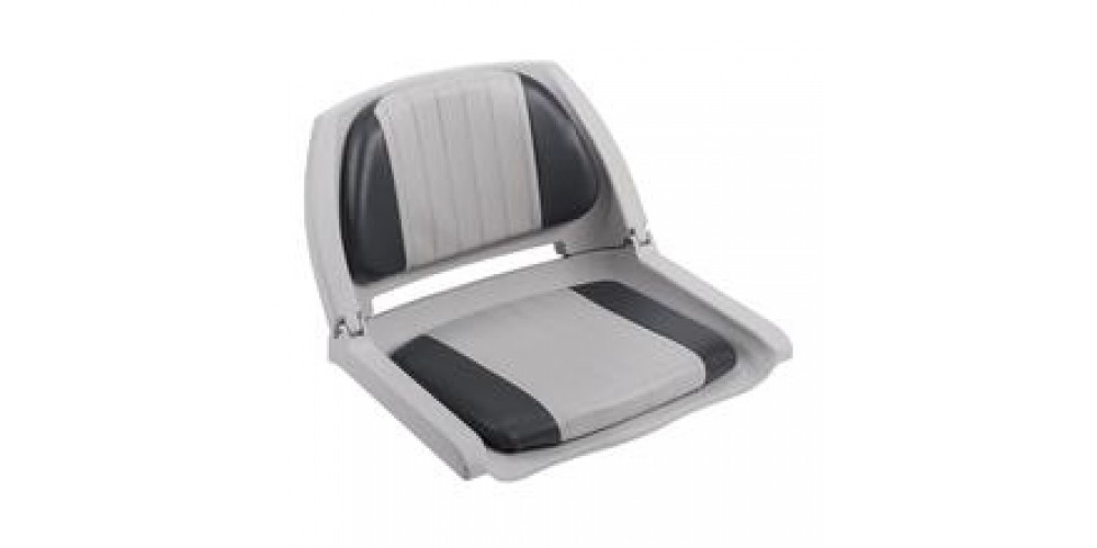 Wise Molded Fold Down Gry Seat W/Sv And Gry/Char Cush