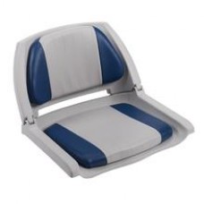 Wise Molded Fold Down Gry Seat W/Sv And Gry/Navy Cush