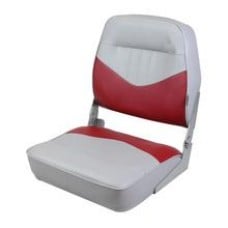 Wise Low Back Seat Marble/Dark Red