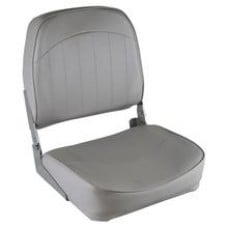 Wise Seat Low Back Gray No Swivel