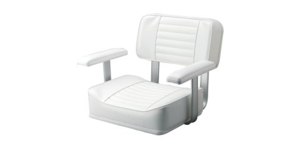 Garelick Deluxe Sewn Seat-White