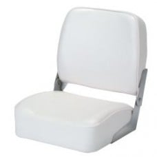 Garelick Boat Seat-White W/O Swivel