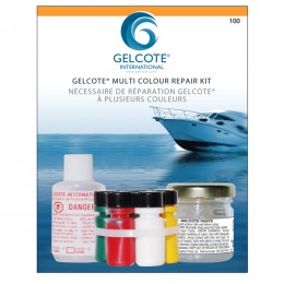 Gelcote Repair Kit C/W 6 Colour Pigment