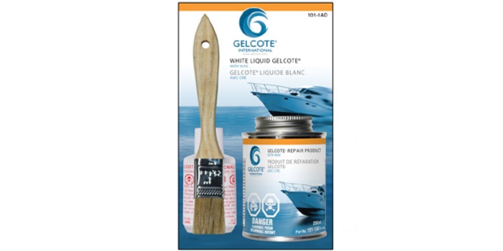 Gelcote 250Ml Gelcoat White Kit Ad