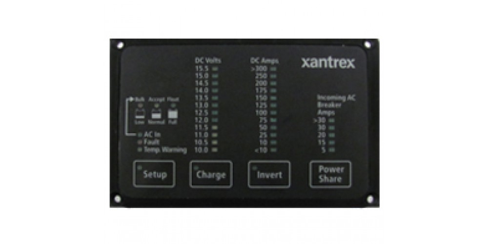 Xantrex Remote Panel F10-30 W/25' Cable