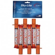 Comet Flares 2 Star SkyLite  6 Pack (Dangerous Goods Charges Apply