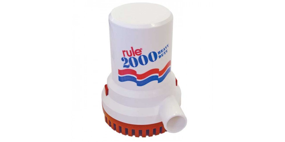 Rule 32V 2000-Gph Bilge Pump