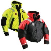First Watch Flotation Bomber Jacket Hi Vis Yellow Double Extra Large