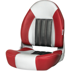 Tempress Probax Orthopedic Boat Seat Red Gray Carbon 68450
