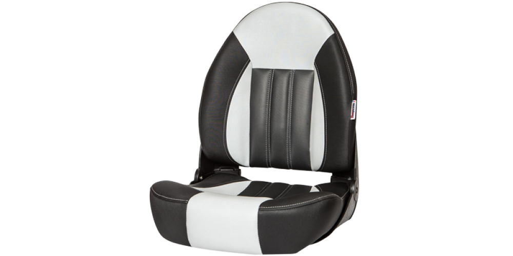 Tempress Probax Orthopedic Boat Seat Black Gray Carbon 68453