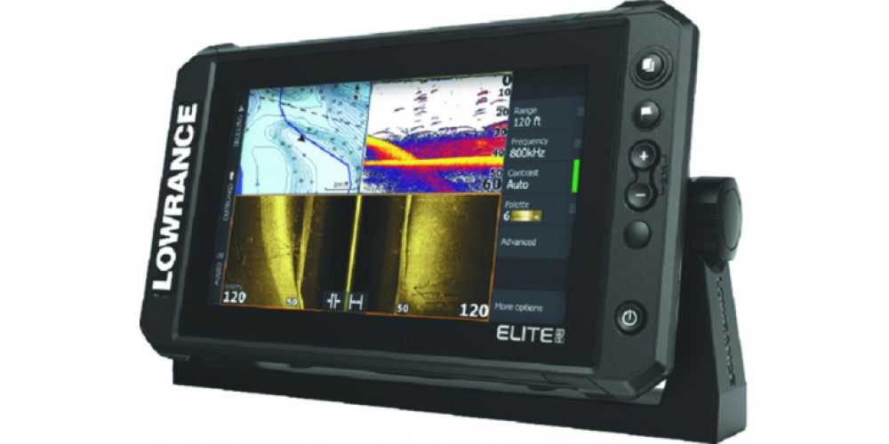 Lowrance 00015692001 Elite FS 9 Fishfinder Chartplotter With CMAP Contour And Active Imaging 3 in 1