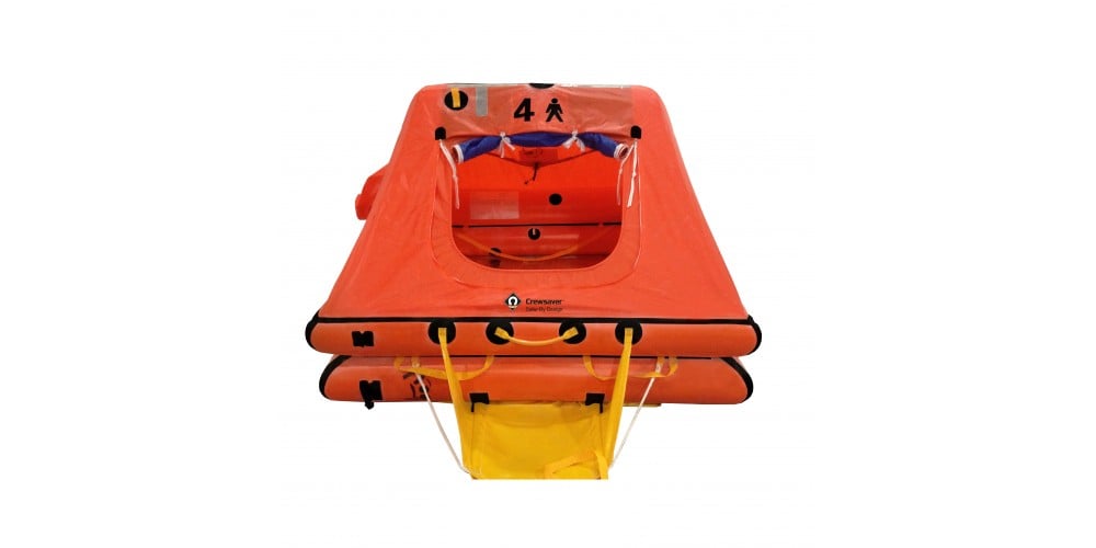 Crewsaver ISO Liferaft Low Profile Container 6 Person Coastal Pack