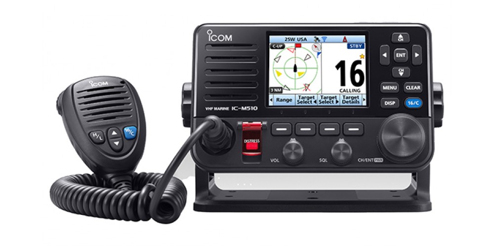Icom M510-21 Fixed Mount VHF with AIS Receive