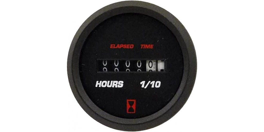 Faria Professional Red Digital Hourmeter 12-32 Volts - 14613