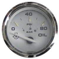 Faria Kronos Oil Pressure Gauge 80 PSI - 19002