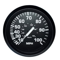 Faria Euro 100 Mph Speedometer - FAR32814