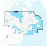 Garmin Canada, East & Great Lakes - Lakes, Rivers and Coastal Marine Charts Garmin Navionics+ | NSUS012R | microSD/SD and One-year Subscription - 010-D2231-20