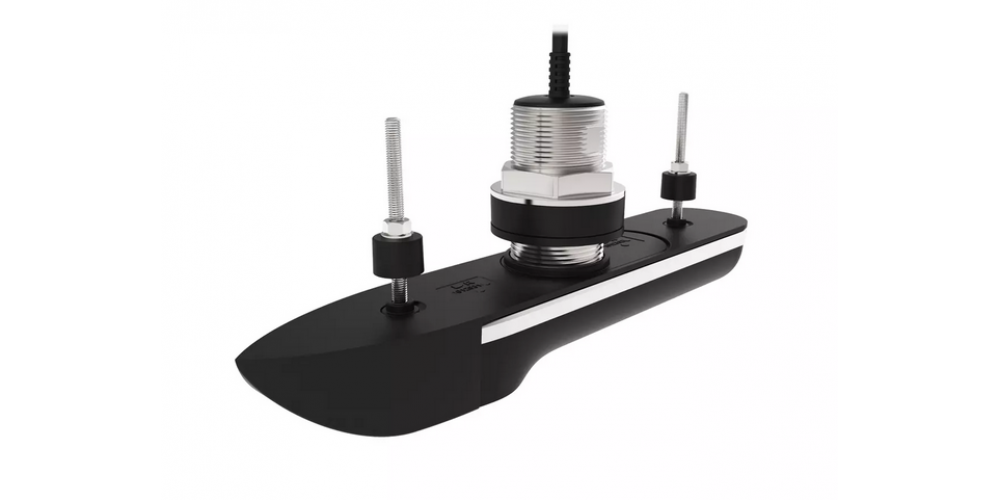 Raymarine RVM-400 RealVision 3D Stainless Steel Through Hull Transducer 0 Deg., Direct Connect to AXIOM2 and RVM1600 (8M Cable) - A80704