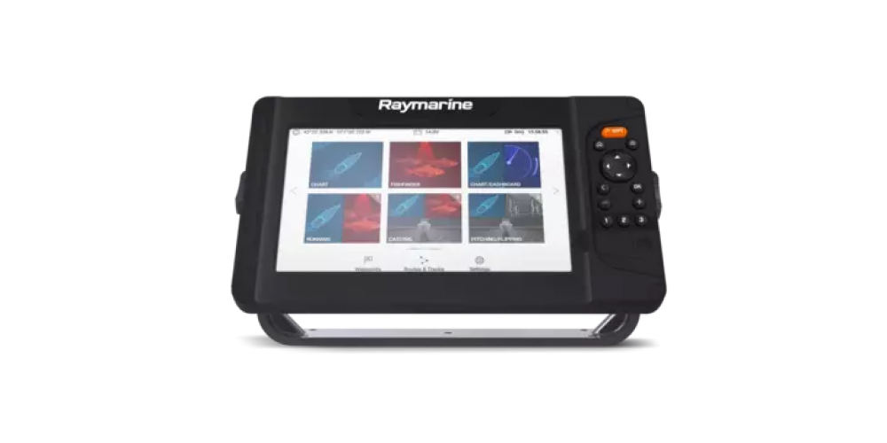 Raymarine ELEMENT 9 HV - 9” Chart Plotter with CHIRP Sonar, Lighthouse Chart North America, HyperVision, Wi-Fi, GPS, HV-100 Transducer, Navionics+ US and Canada Chart - E70534-05-102