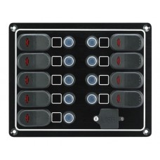 Victory Switch Panel, 9x15A Breaker - AA10263