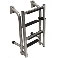 Victory Stainless Folding Ladder 2+2 Step - CN7102