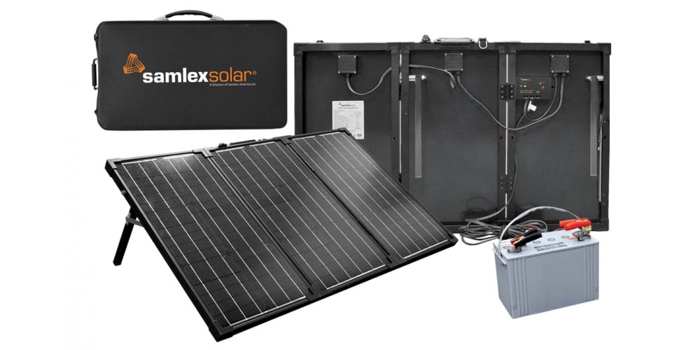 Samlex Portable Solar Charging Kit 90W