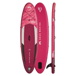 Aqua Marina Coral Advanced Inflatable SUP With Paddle-BT-21COP