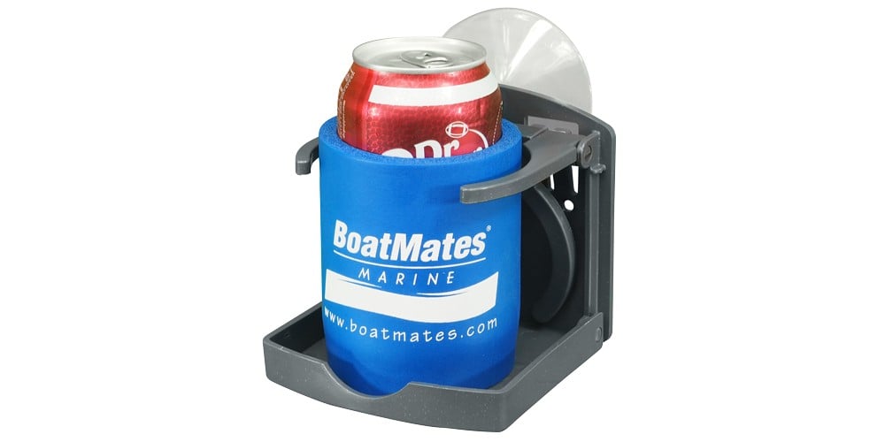 Boatmates Folding Drink Holder 2-Pack (Graphite) - 2170-8