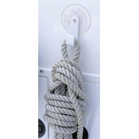 Boatmates Utility Hook Suction Cup White (2Pk) - 2100-2
