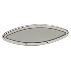 Bomar Portlight Blk/Tint Stainless Steel T-Ring