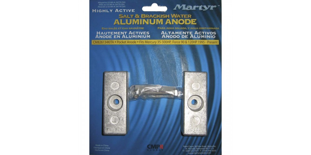 CMP Global Aluminium Mercury Anode Kit
