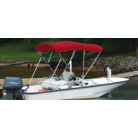 Carver Covers Bimini 3Bow Round Red 67-72