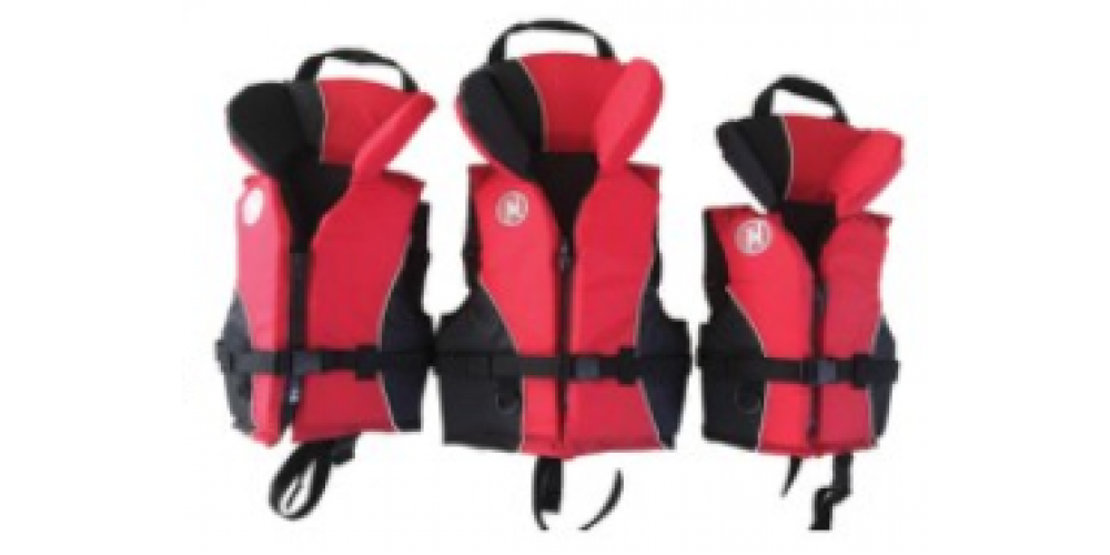 First Watch Red Foam Vest for Youths (60-90 lbs) - AV-YC