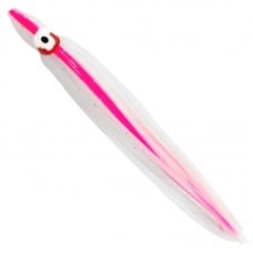 Gibbs Delta 4.5" Squid Rigged UV/ Pink Stripe
