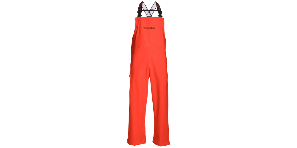 Grundens Neptune 509 Commercial Fishing Bib Pants Orange Size XL - 10075 -  10075-800-0016