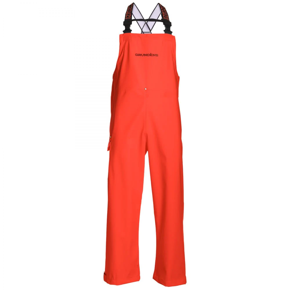 Grundens Neptune 509 Commercial Fishing Bib Pants Orange Size XL - 10075