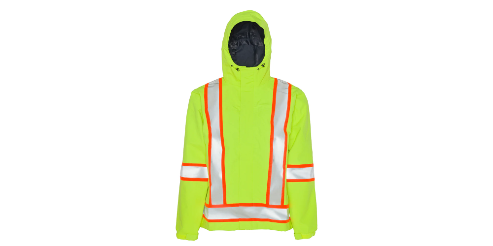 Grundens CSA Full Share Jacket Reflective Yellow Size S - 10349