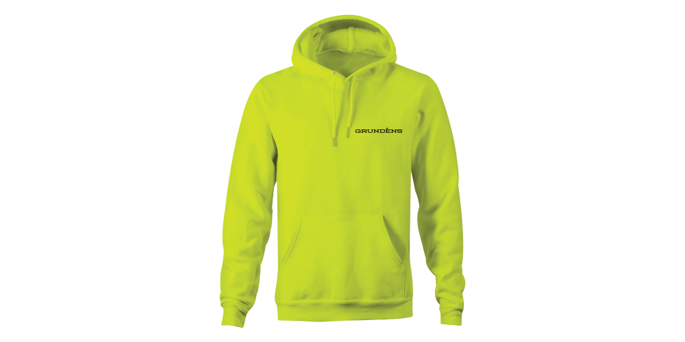 Grundens Displacement DWR Hoodie Yellow Size M - 20032