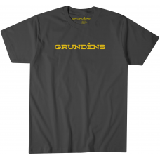 Grundens Wordmark T-Shirt Charcoal Size 3XL - 50182