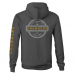 Grundens Rope Knot Hoodie Iron Grey Size M - 50208