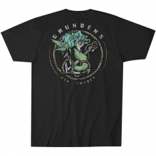 Grundens Mermaid SS T-Shirt Black Size XXL - 50217